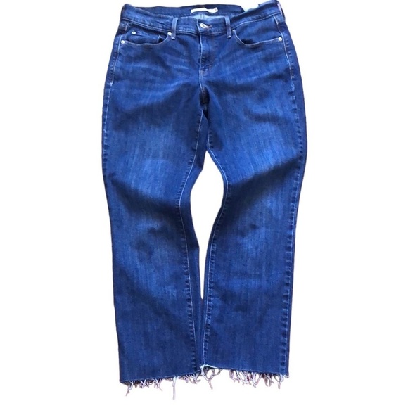 Levi’s 505 Ankle Size 6 Medium Wash Straight leg 28/26 - Picture 5 of 16